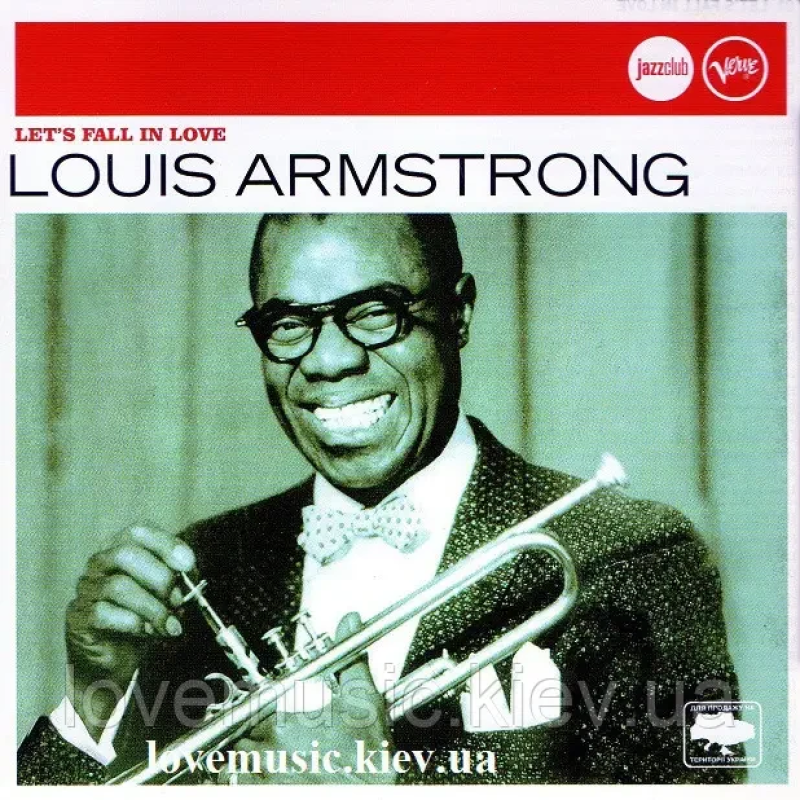 Музичний сд диск LOUIS ARMSTRONG Let“s fall in love (2006) (audio cd)