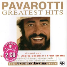 Музичний сд диск LUCIANO PAVAROTTI Greatest hits (2007) (audio cd)