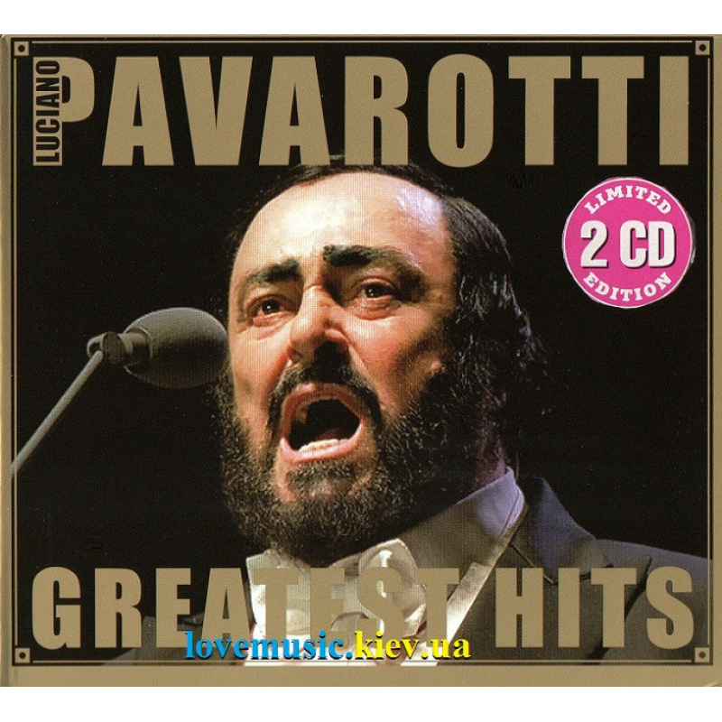 Музичний сд диск LUCIANO PAVAROTTI Greatest hits (2008) (audio cd)