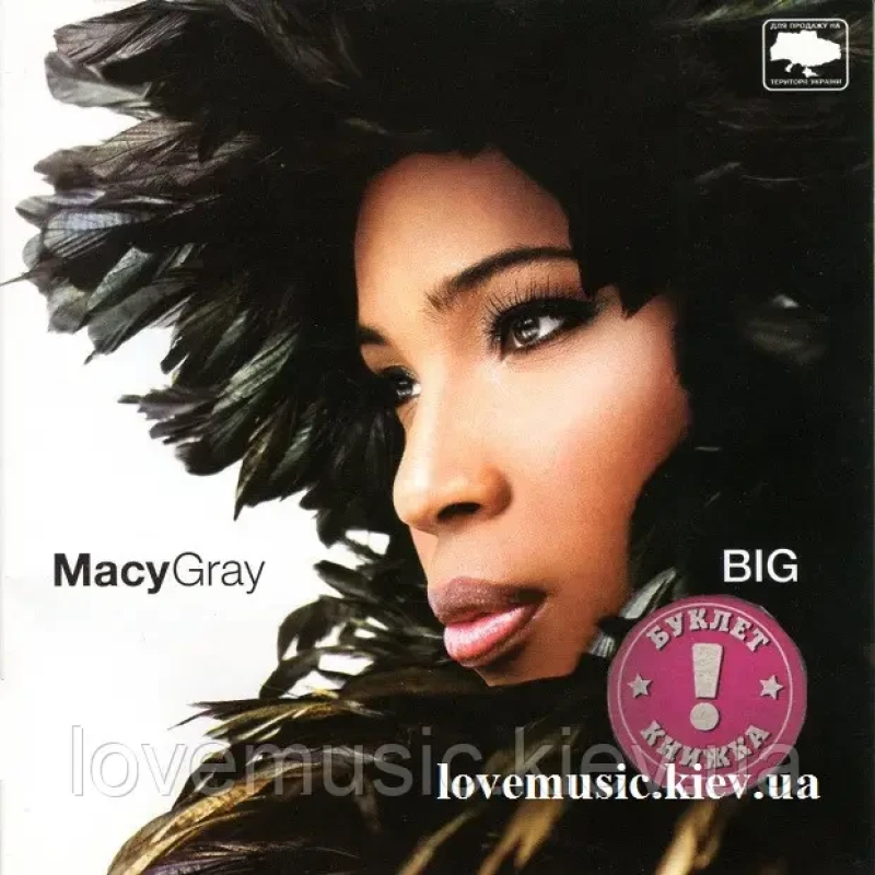 Музичний сд диск MACY GRAY Big (2007) (audio cd)