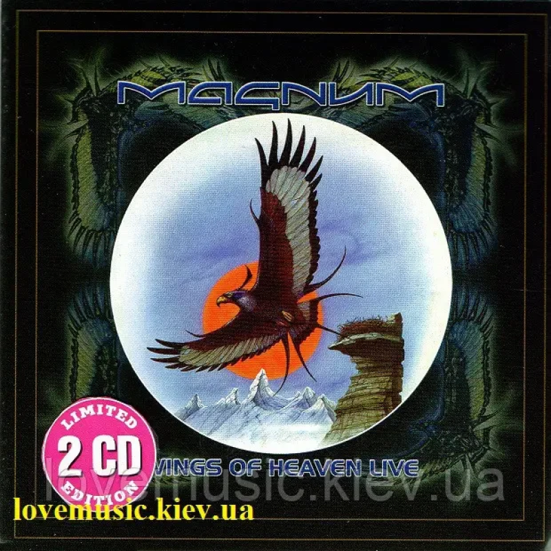 Музичний сд диск MAGNUM Wings of heaven Live (2008) (audio cd)