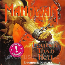 Музичний сд диск MANOWAR Louder than hell (1996) (audio cd)
