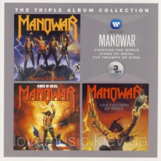 Музичний сд диск MANOWAR The triple album collection (2012) (audio cd)