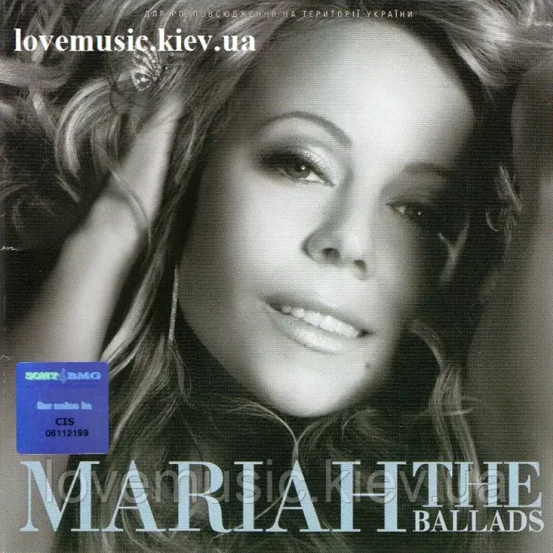 Музичний сд диск MARIAH CAREY The ballads (2008) (audio cd)