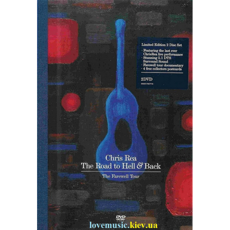 Відео диск CHRIS REA The road to hell and back (2006) (dvd video)