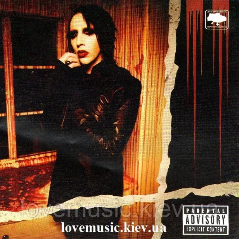 Музичний сд диск MARILYN MANSON Eat me drink me (2007) (audio cd)