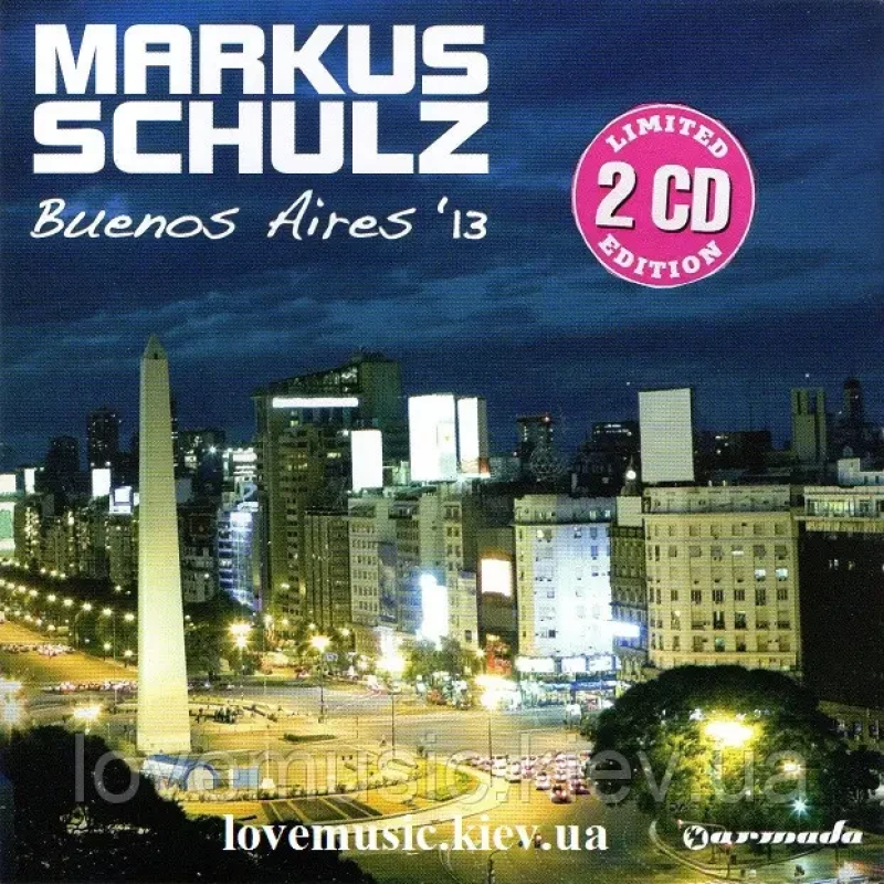 Музичний сд диск MARKUS SCHULZ Buenos Aires “13 (2013) (audio cd)