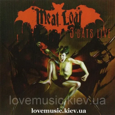 Музичний сд диск MEAT LOAF 3 Bats Live (2007) (audio cd)