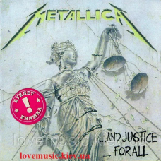 Музичний сд диск METALLICA And justice for all (1988) (audio cd)