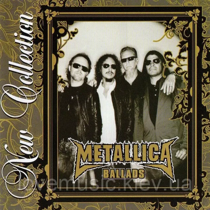 Музичний сд диск METALLICA Ballads New Collection (2008) (audio cd)