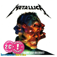 Музичний сд диск METALLICA Hardwired… To Self–Destruct (2016) (audio cd)
