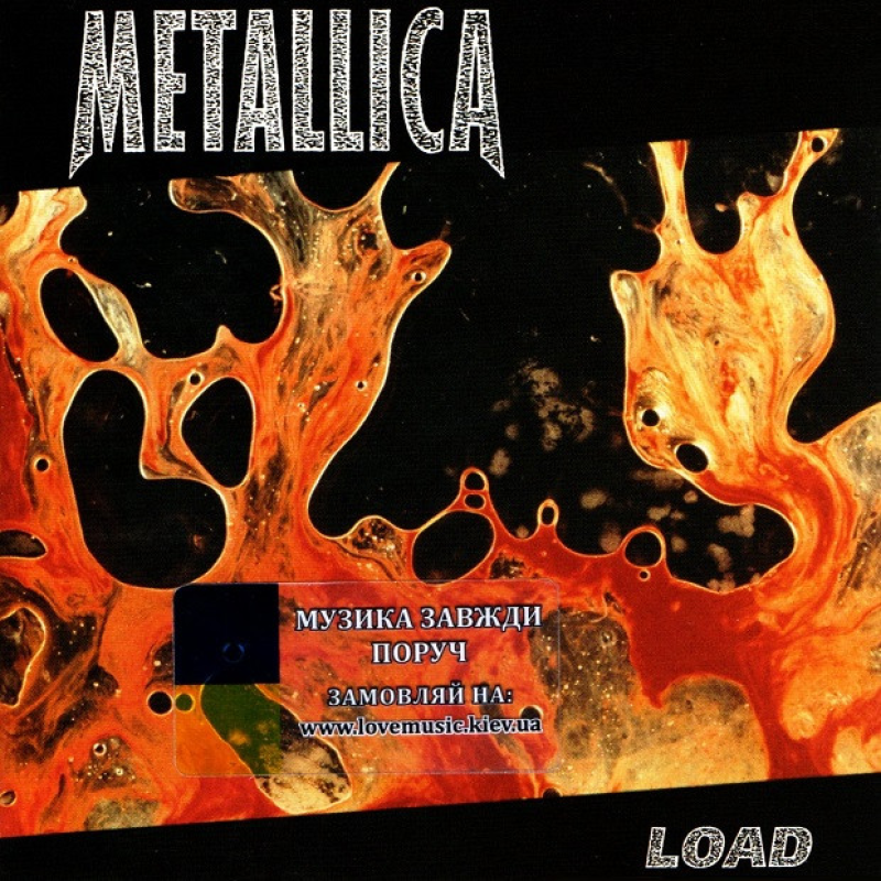 Музичний сд диск METALLICA Load (1996) (audio cd)