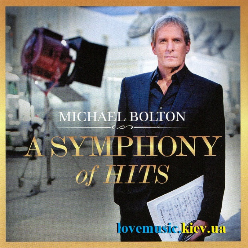 Музичний сд диск MICHAEL BOLTON A symphony of hits (2019) (audio cd)