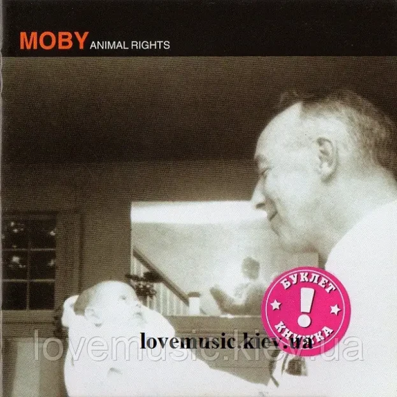 Музичний сд диск MOBY Animals right (1996) (audio cd)