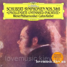 Вінілова платівка SCHUBERT Symphonien № 3 & № 8 (1979) Vinyl (LP)