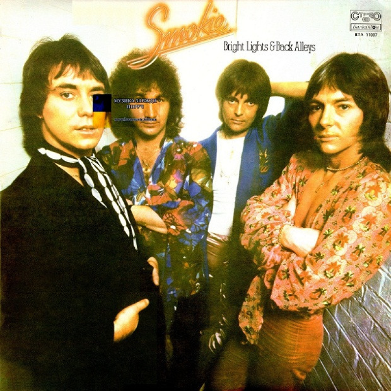 Вінілова платівка SMOKIE Bright lights & Back alleys (1977) Vinyl (LP Record)