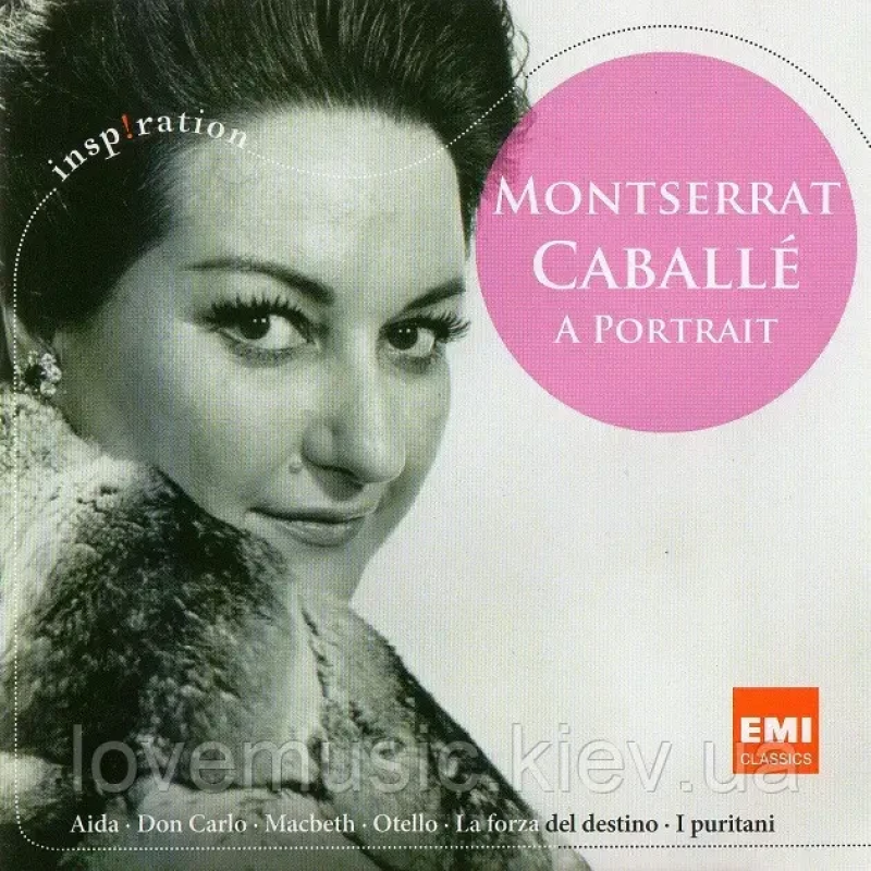 Музичний сд диск MONTSERRAT CABALLE A portrait (2001) (audio cd)