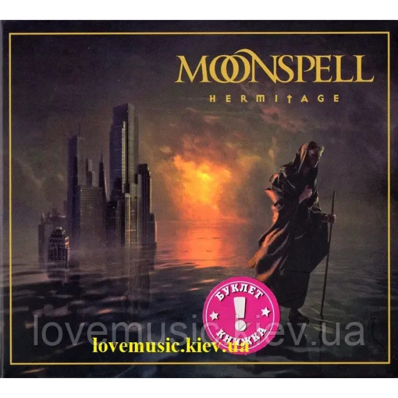 Музичний сд диск MOONSPELL Hermitage (2021) (audio cd)