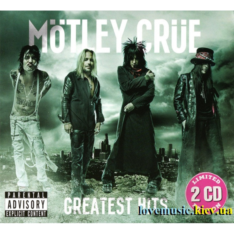 Музичний сд диск MOTLEY CRUE Greatest hits (2019) (audio cd)
