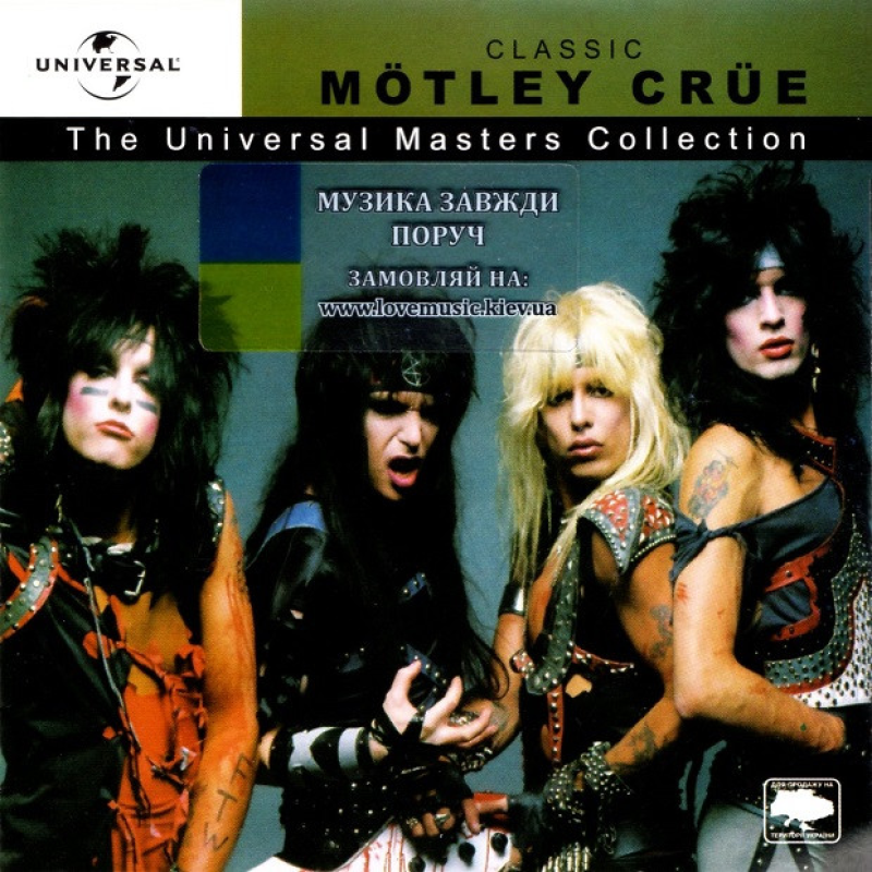Музичний сд диск MOTLEY CRUE The Universal masters collection (2004) (audio cd)