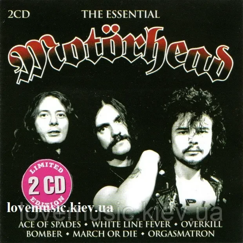Музичний сд диск MOTORHEAD The essential (2007) (audio cd)