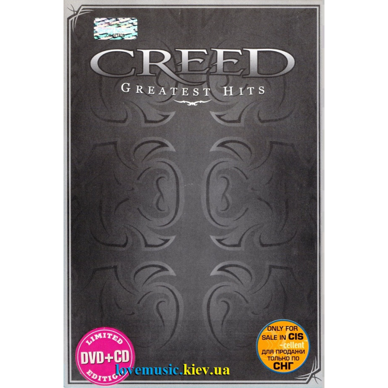 Відео диск CREED Greatest hits (2004) (dvd video)