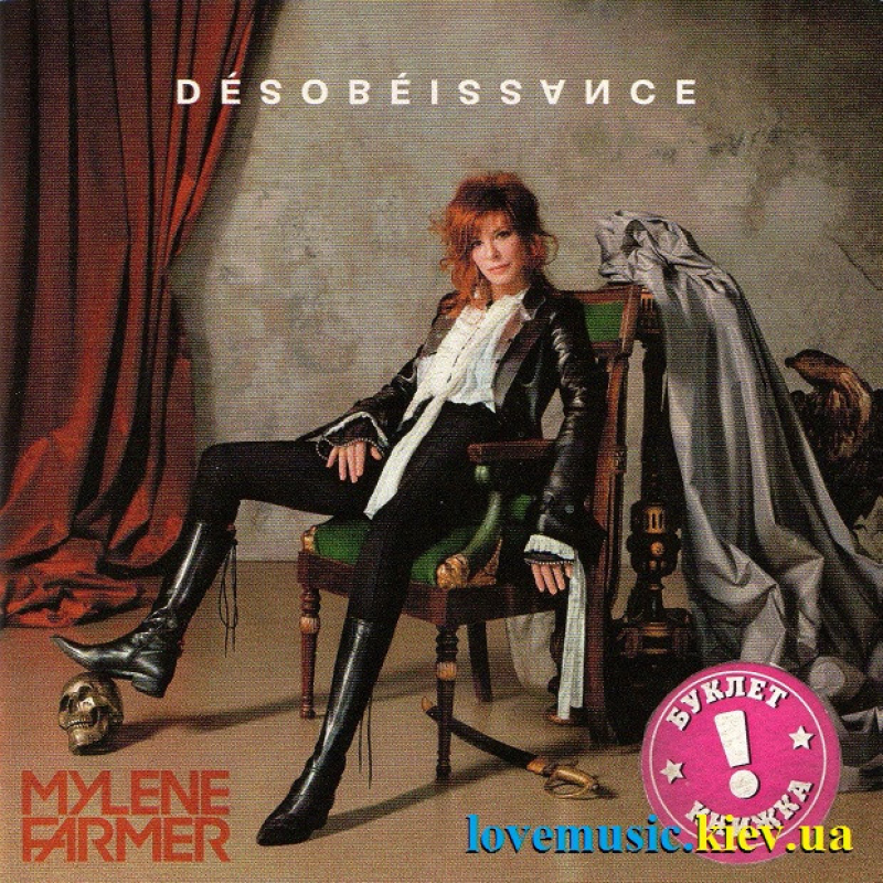 Музичний сд диск MYLENE FARMER Desobeissance (2018) (audio cd)