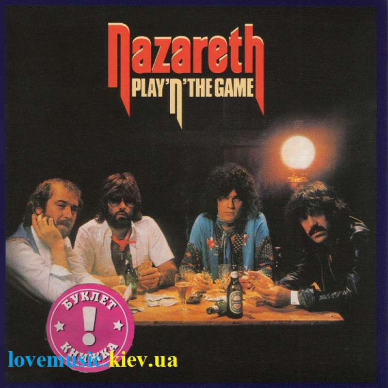 Музичний сд диск NAZARETH Play “n“ the game (1976) (audio cd)