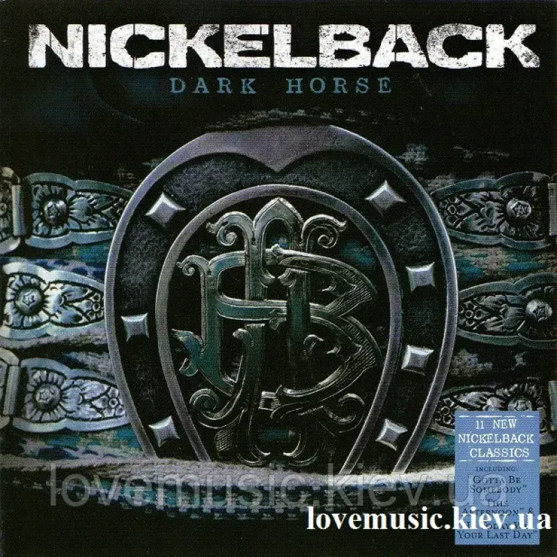Музичний сд диск NICKELBACK Dark horse (2008) (audio cd)