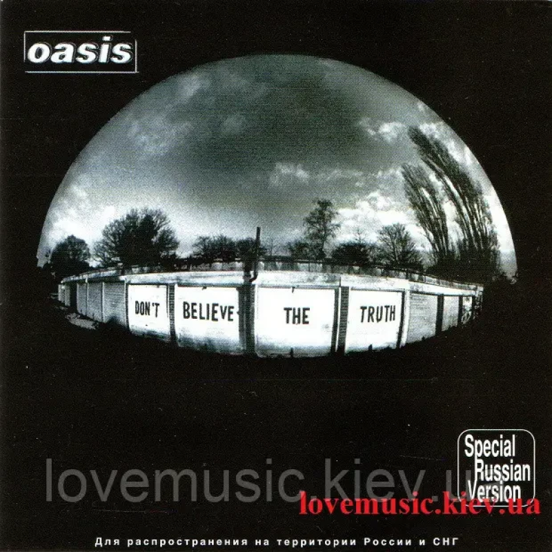 Музичний сд диск OASIS Don“t believe the truth (2005) (audio cd)