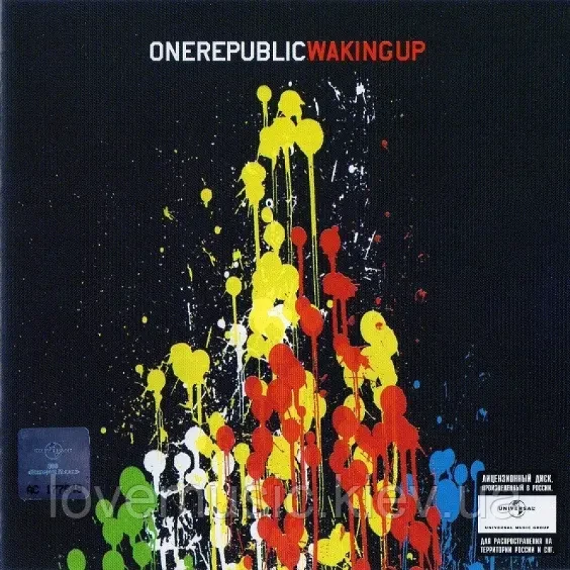 Музичний сд диск ONEREPUBLIC Waking up (2009) (audio cd)