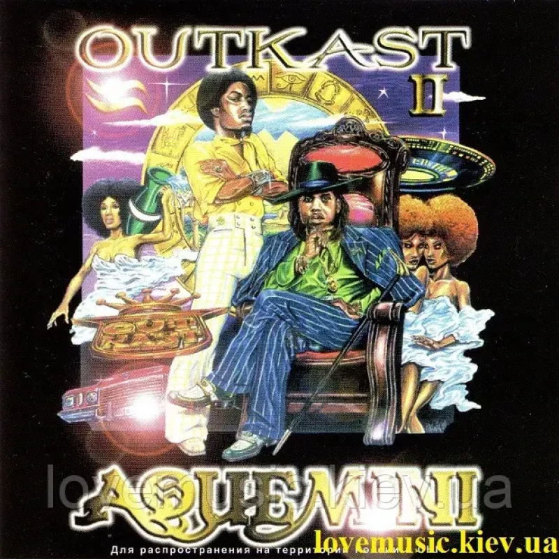 Музичний сд диск OUTKAST Aquemini (1998) (audio cd)