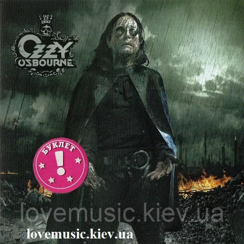 Музичний сд диск OZZY OSBOURNE Black rain (2007) (audio cd)