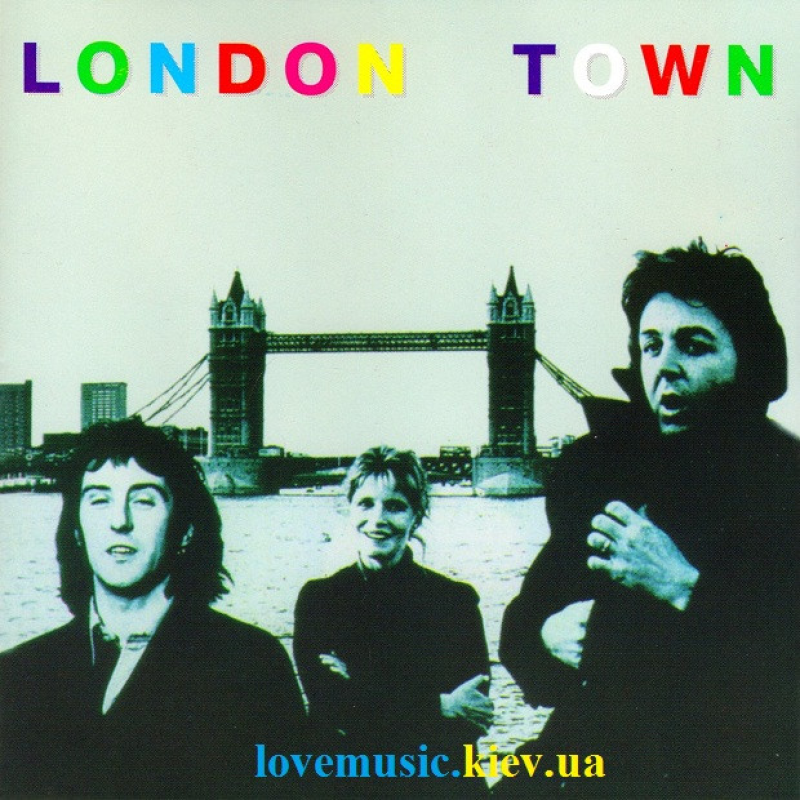 Музичний сд диск PAUL McCARTNEY & WINGS London town (1978) (audio cd)