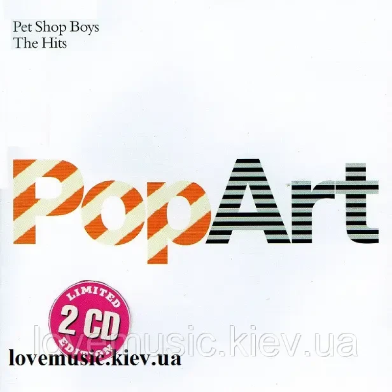 Музичний сд диск PET SHOP BOYS Popart The hits (2003) (audio cd)