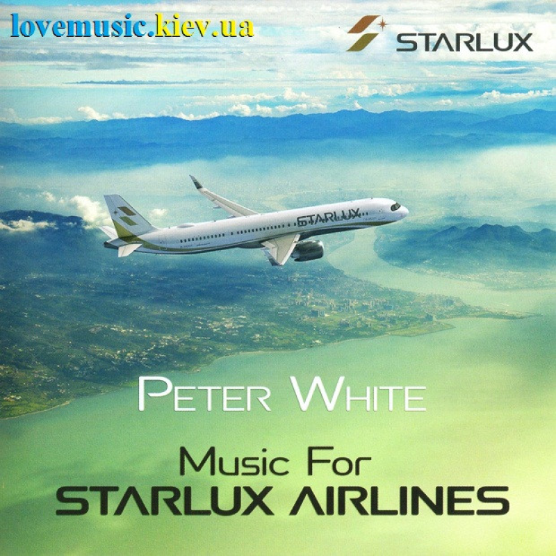 Музичний сд диск PETER WHITE Music for Starlux Airlines (2020) (audio cd)