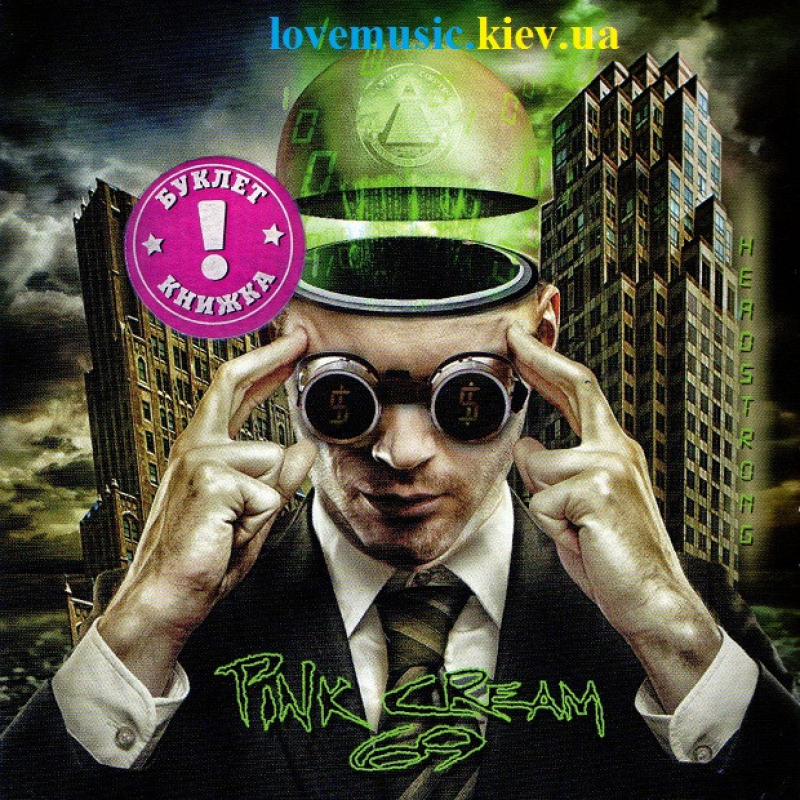 Музичний сд диск PINK CREAM 69 Headstrong (2017) (audio cd)