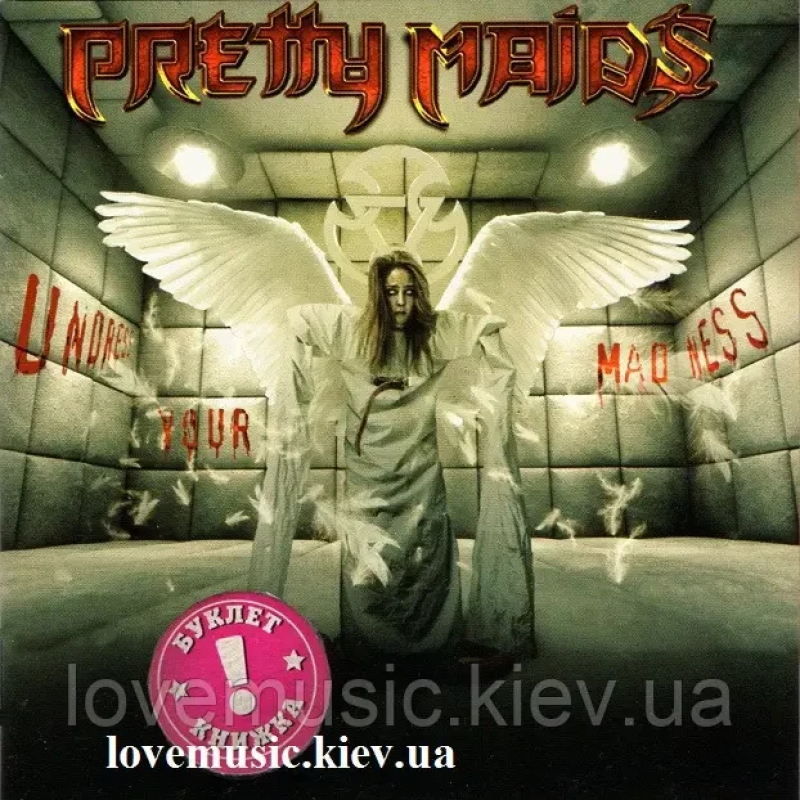 Музичний сд диск PRETTY MAIDS Undress your madness (2019) (audio cd)
