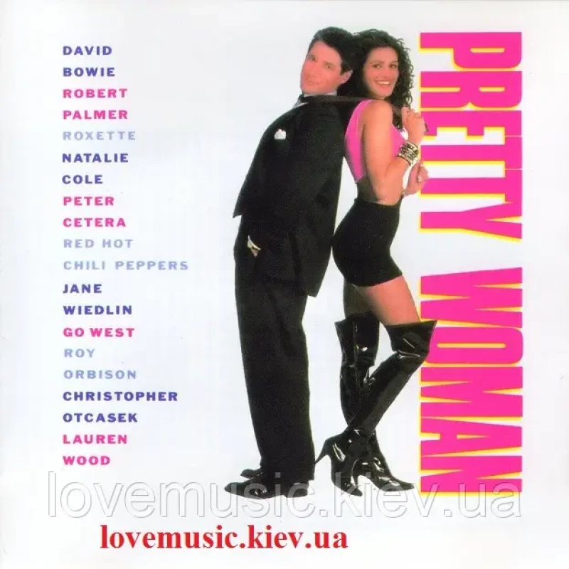 Музичний сд диск PRETTY WOMAN (Music From The Motion Picture) (1990) (audio cd)