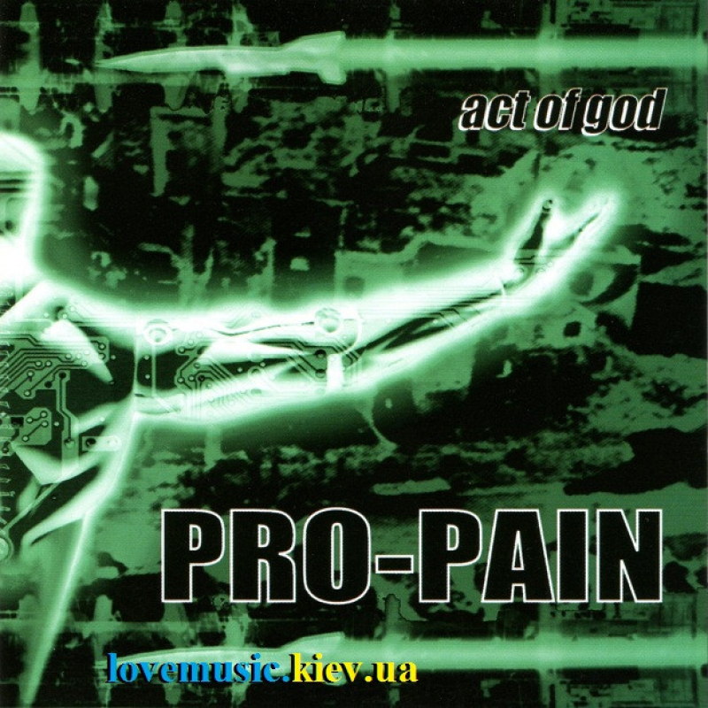 Музичний сд диск PRO-PAIN Act of God (1989) (audio cd)