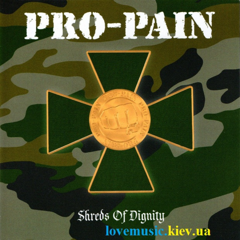 Музичний сд диск PRO-PAIN Shreds of dignity (2002) (audio cd)
