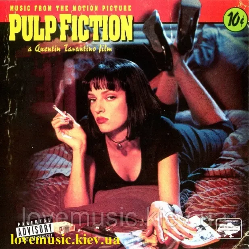 Музичний сд диск PULP FICTION (Music From The Motion Picture) (1994) (audio cd)