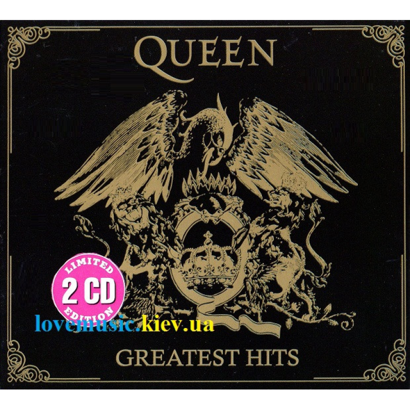 Музичний сд диск QUEEN Greatest hits (2008) (audio cd)