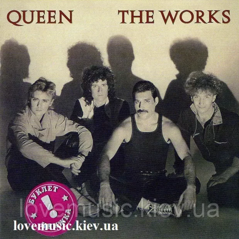 Музичний сд диск QUEEN The works (1984) (audio cd)