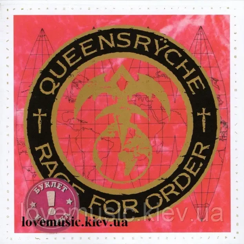 Музичний сд диск QUEENSRYCHE Rage for order (1986) (audio cd)