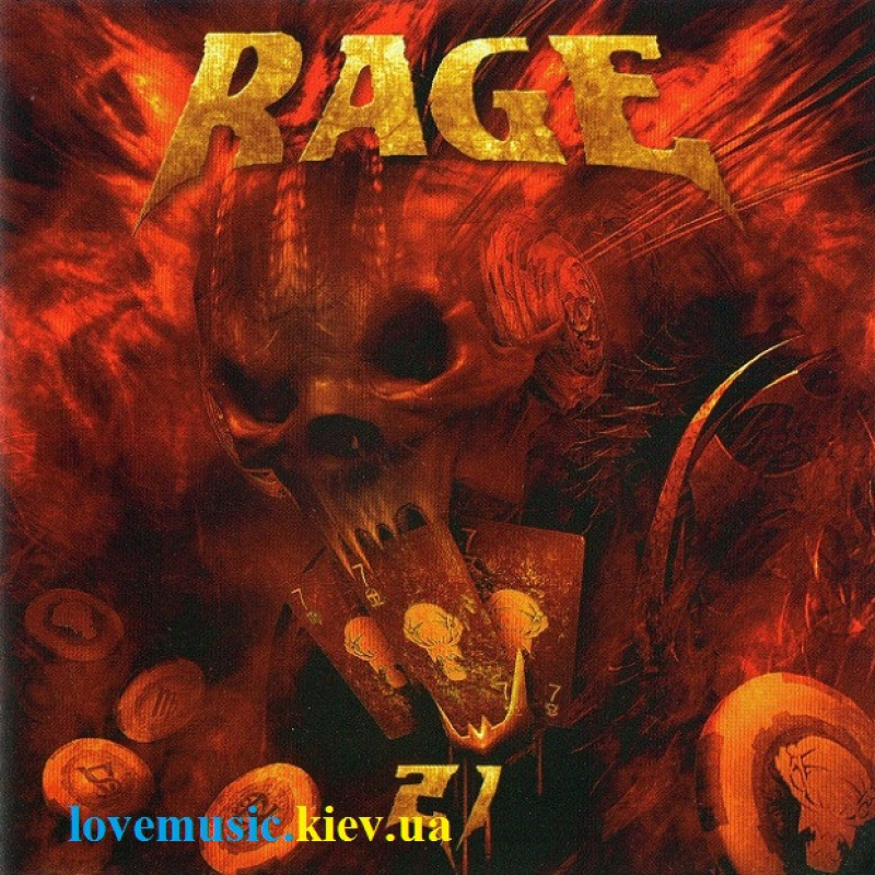 Музичний сд диск RAGE 21 (2009) (audio cd)
