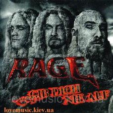 Музичний сд диск RAGE Gib dich nie auf (2010) (audio cd)