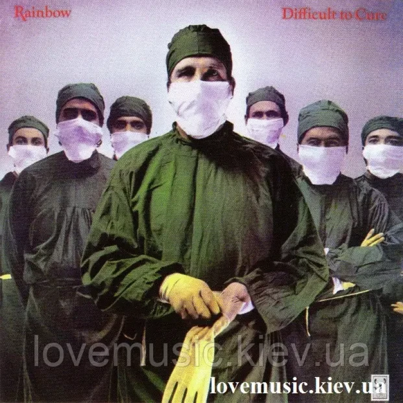 Музичний сд диск RAINBOW Difficult to cure (1981) (audio cd)