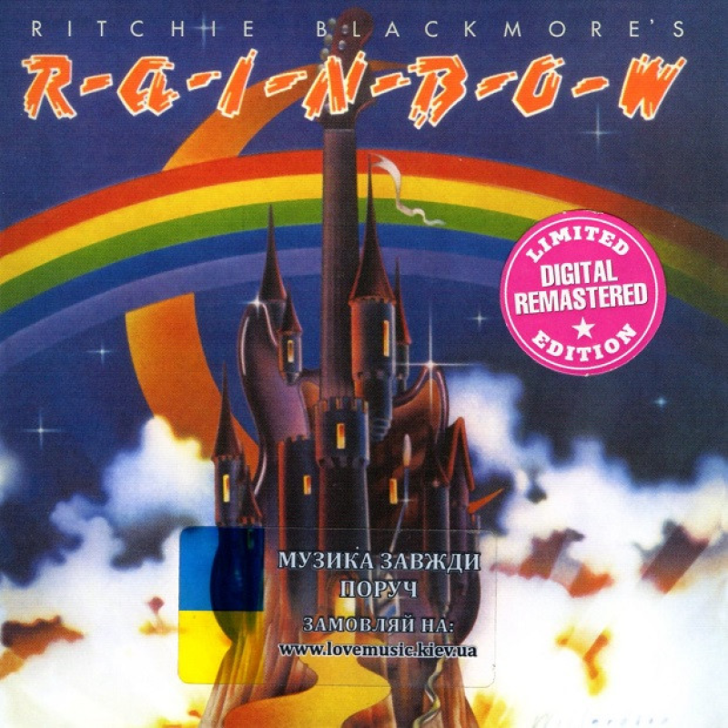 Музичний сд диск RAINBOW Ritchie Blackmores (1975) (audio cd)