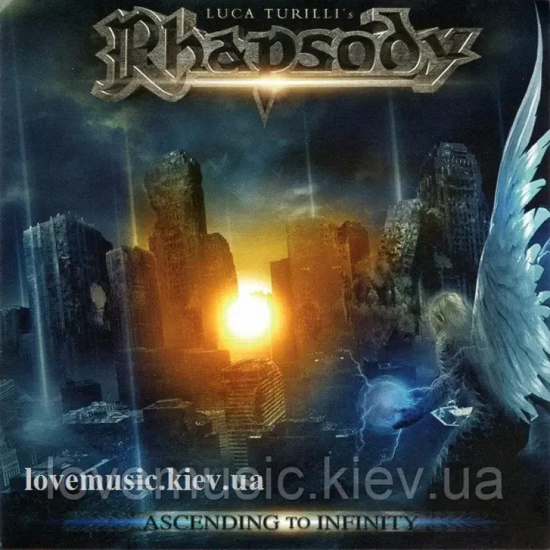 Музичний сд диск RHAPSODY Ascending to infinity (2012) (audio cd)